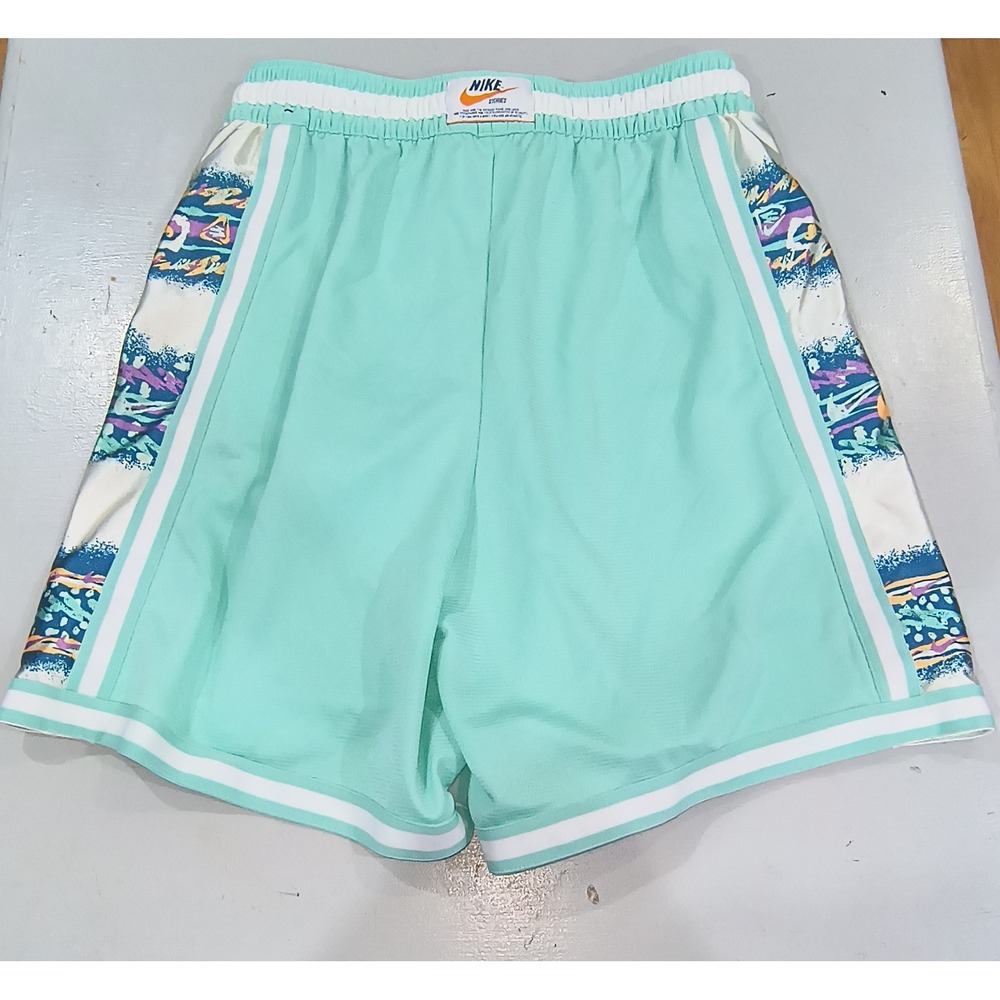Nike Stories Dri-FIT Basketball Shorts Mens Medium Mint Green 90s Retro